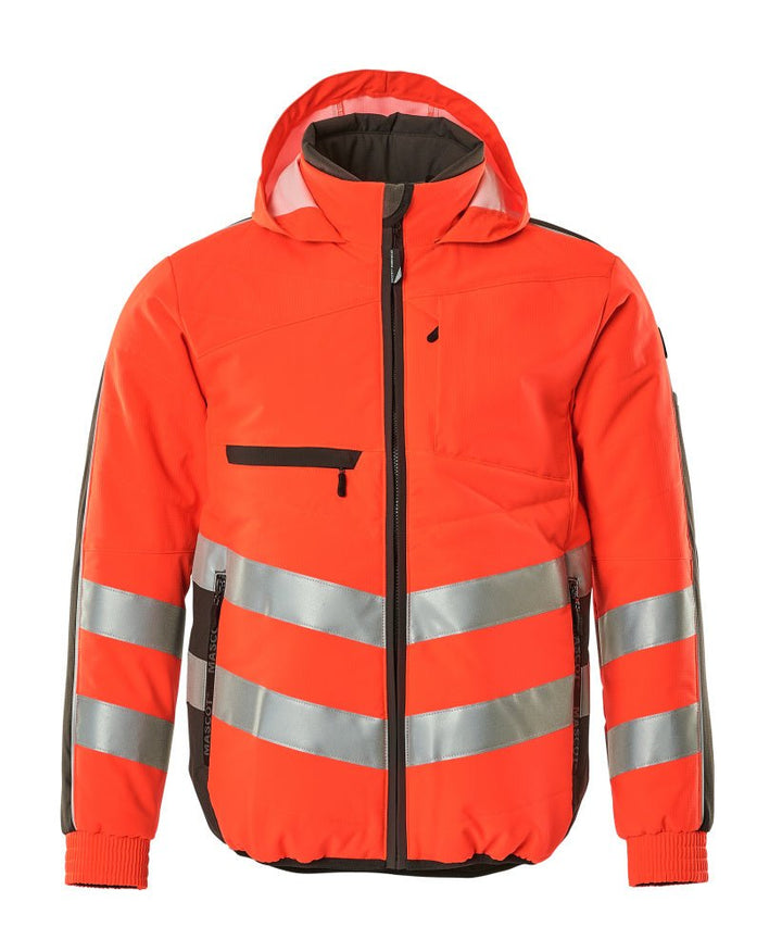 Takki - 15515 - 249 - hi - vis punainen/tumma antrasiitti - Safewear Suojainkauppa