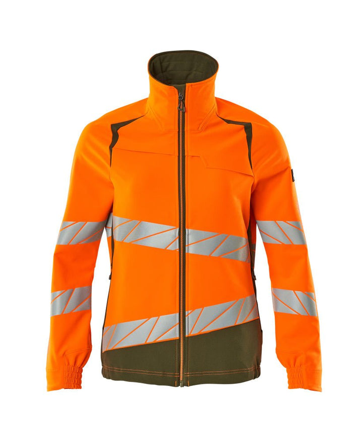 Takki - 19008 - 511 - hi - vis oranssi/sammaleenvihreä - Safewear Suojainkauppa