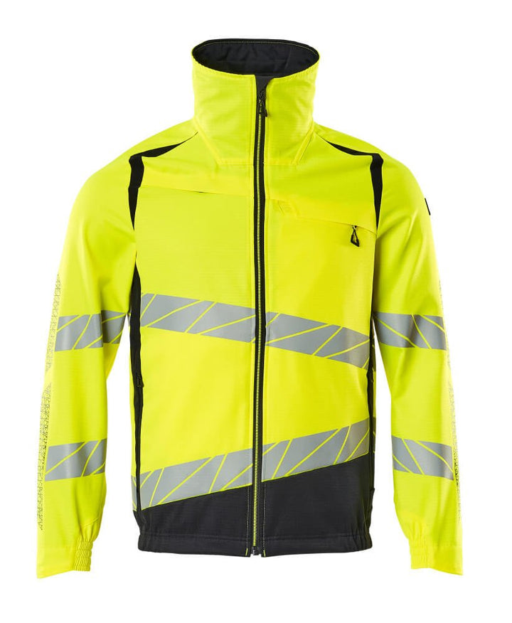 Takki - 19509 - 236 - hi - vis keltainen/tumma laivastonsininen - Safewear Suojainkauppa