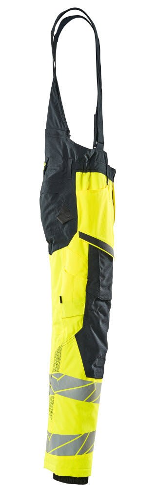 Talvihousut - 19090 - 449 - hi - vis keltainen/tumma laivastonsininen - Safewear Suojainkauppa