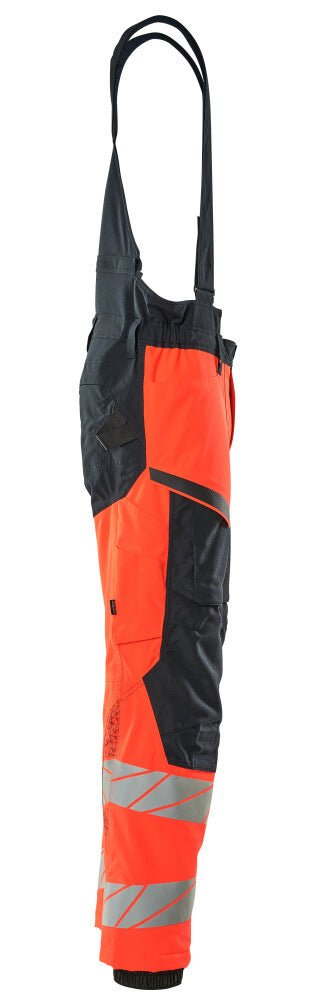 Talvihousut - 19090 - 449 - hi - vis punainen/syvä tummansininen - Safewear Suojainkauppa