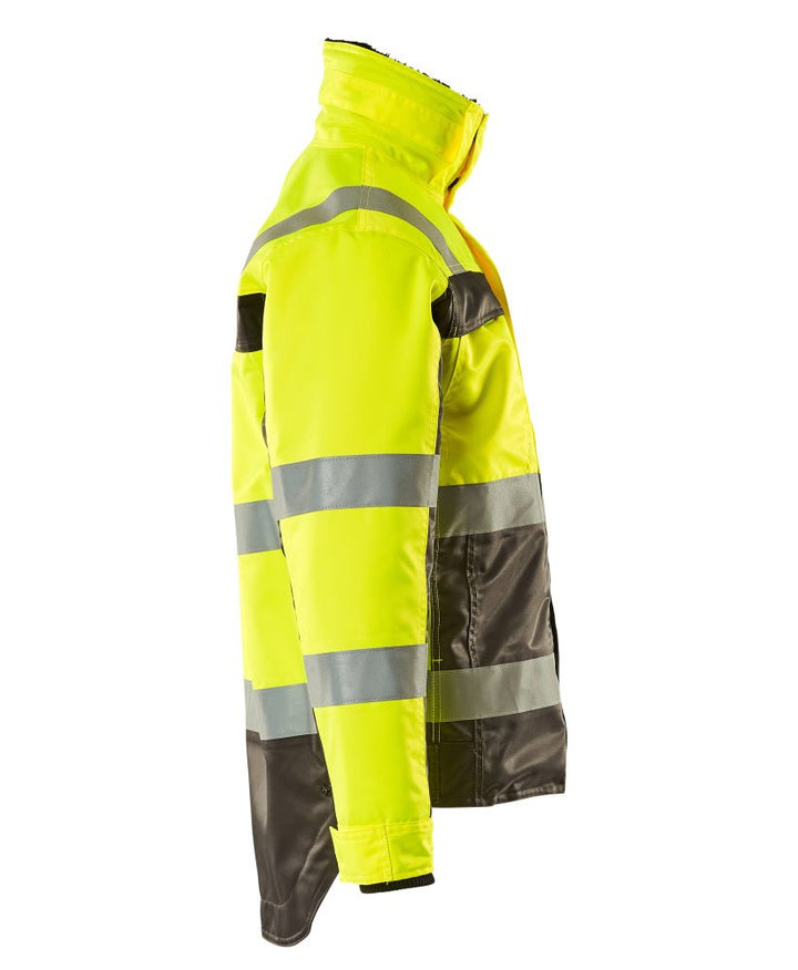 Talvitakki - 07223 - 880 - hi - vis keltainen/antrasiitti - Safewear Suojainkauppa