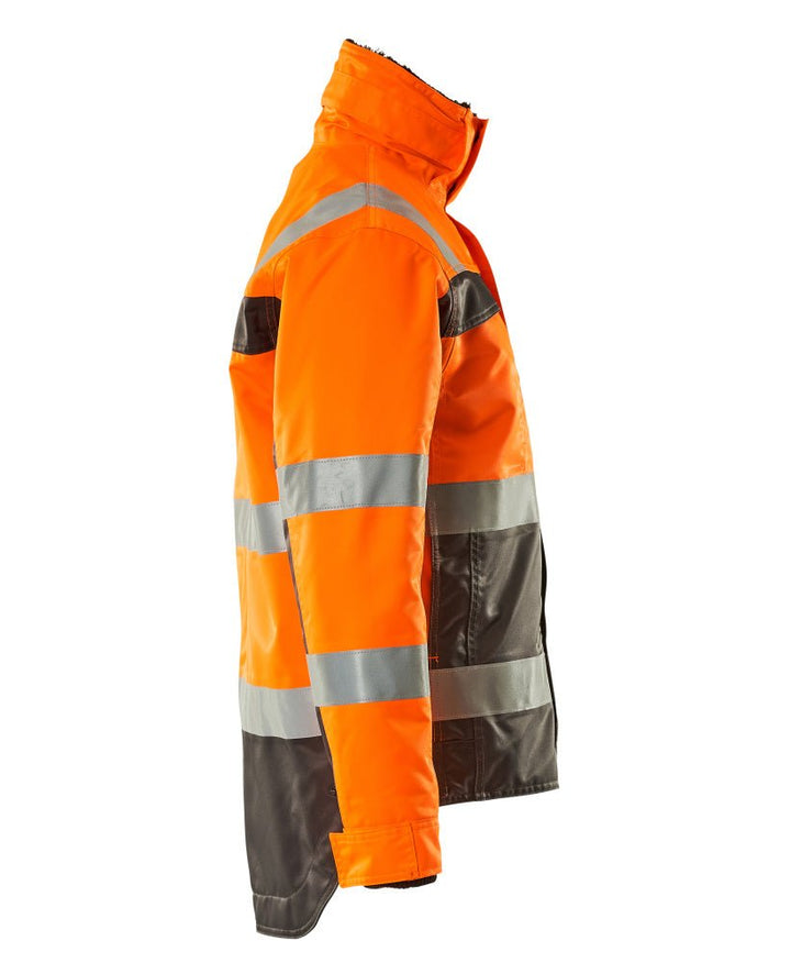 Talvitakki - 07223 - 880 - hi - vis oranssi/antrasiitti - Safewear Suojainkauppa