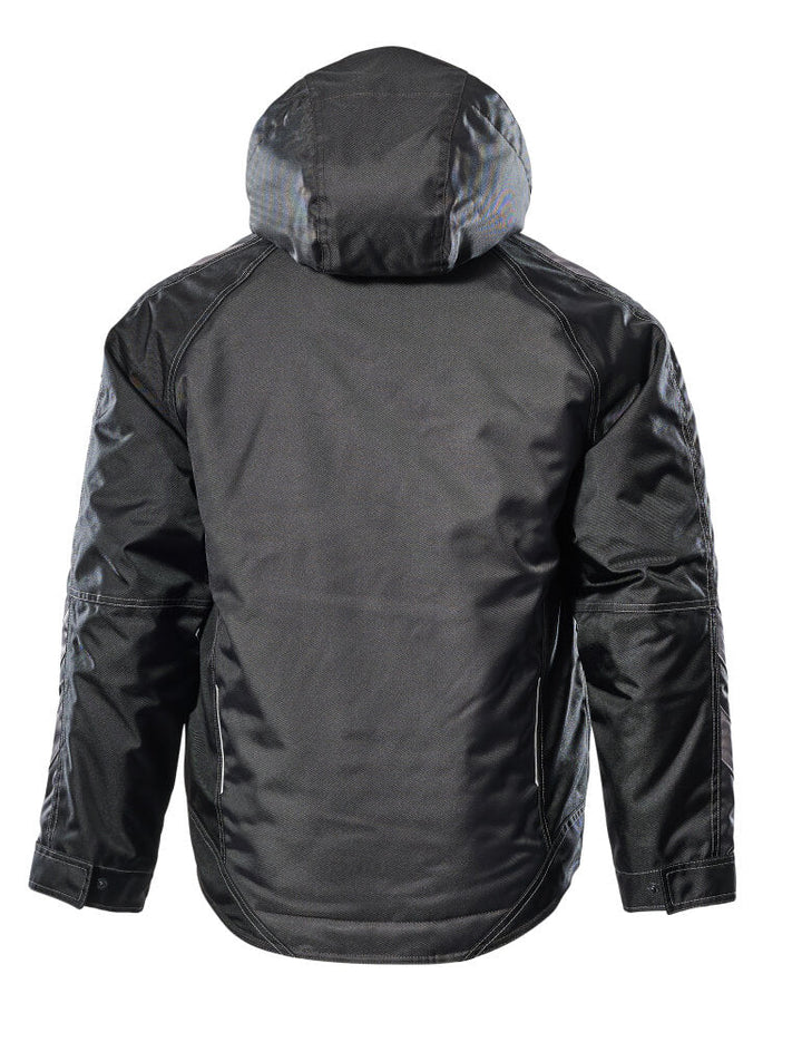 Talvitakki - 12035-211 - tumma antrasiitti/musta - Safewear