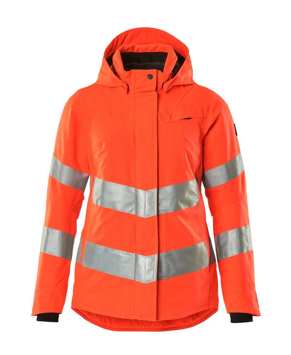 Talvitakki - 18545-231 - hi-vis punainen - Safewear