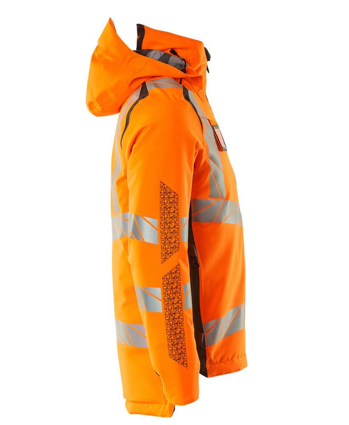 Talvitakki - 19035 - 449 - hi - vis oranssi/tumma antrasiitti - Safewear Suojainkauppa