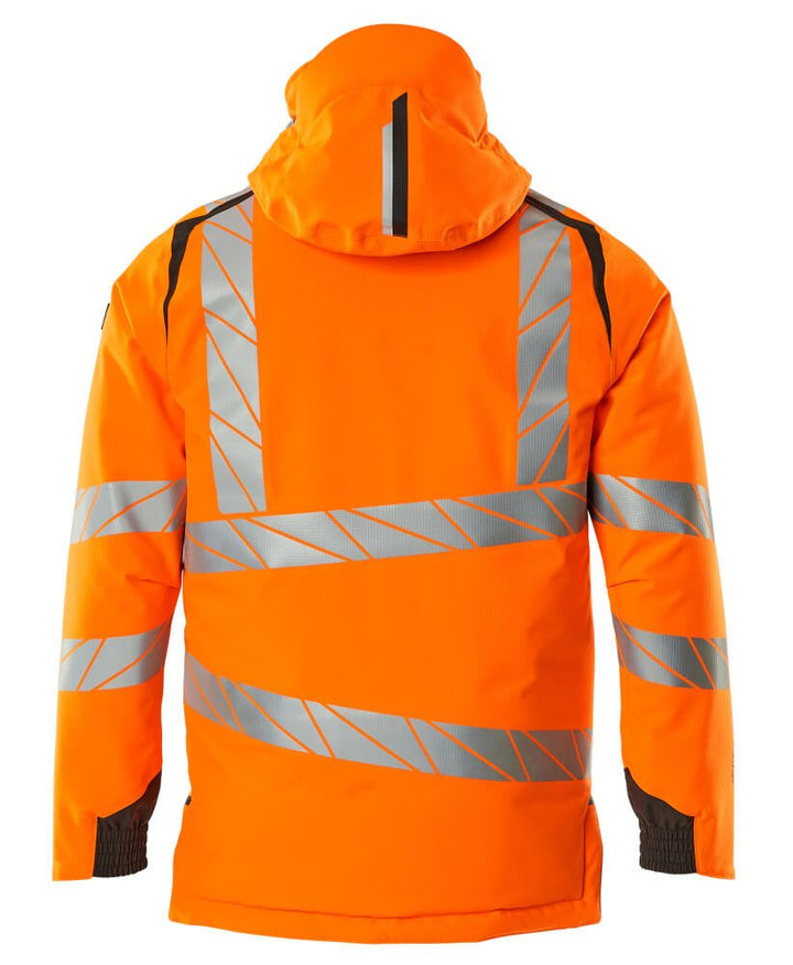 Talvitakki - 19035 - 449 - hi - vis oranssi/tumma antrasiitti - Safewear Suojainkauppa