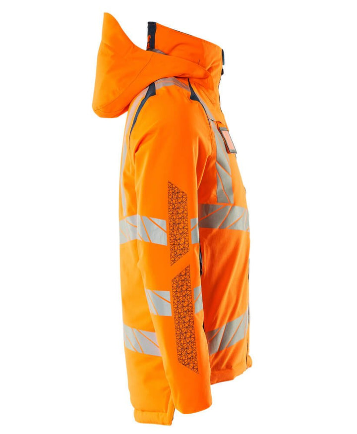 Talvitakki - 19035 - 449 - hi - vis oranssi/tumma petrooli - Safewear Suojainkauppa