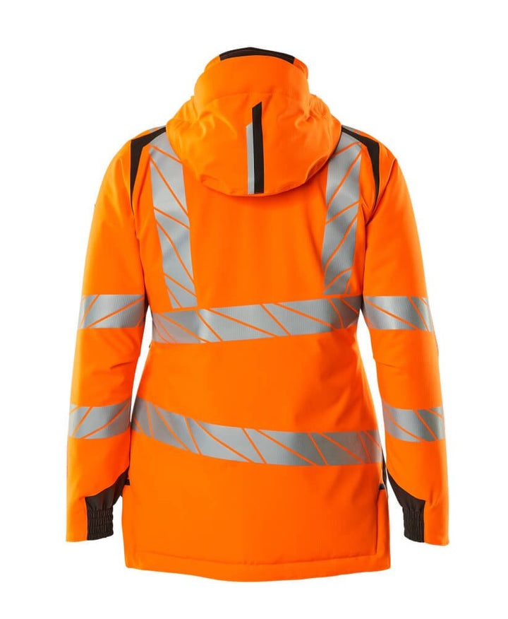 Talvitakki - 19045 - 449 - hi - vis oranssi/tumma antrasiitti - Safewear Suojainkauppa