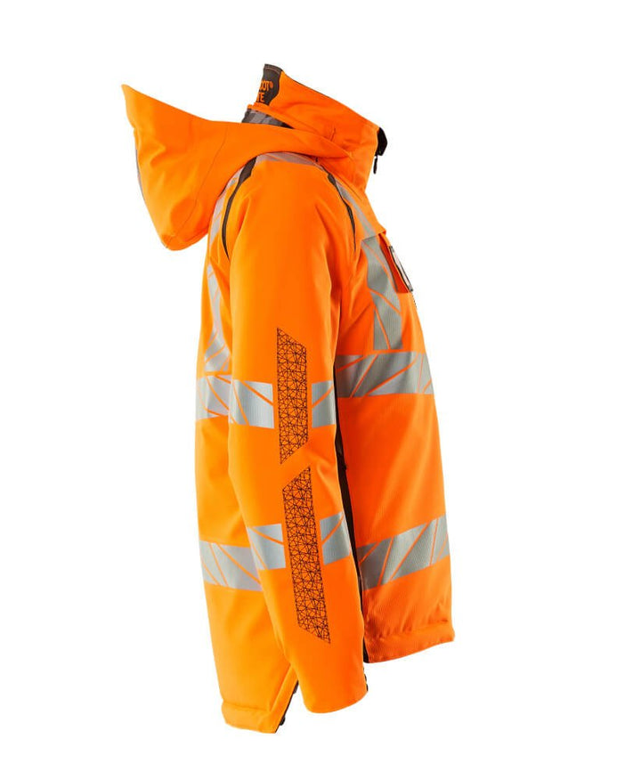 Talvitakki - 19045 - 449 - hi - vis oranssi/tumma antrasiitti - Safewear Suojainkauppa