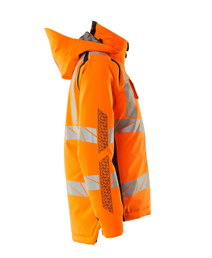 Talvitakki - 19045 - 449 - hi - vis oranssi/tumma laivastonsininen - Safewear Suojainkauppa