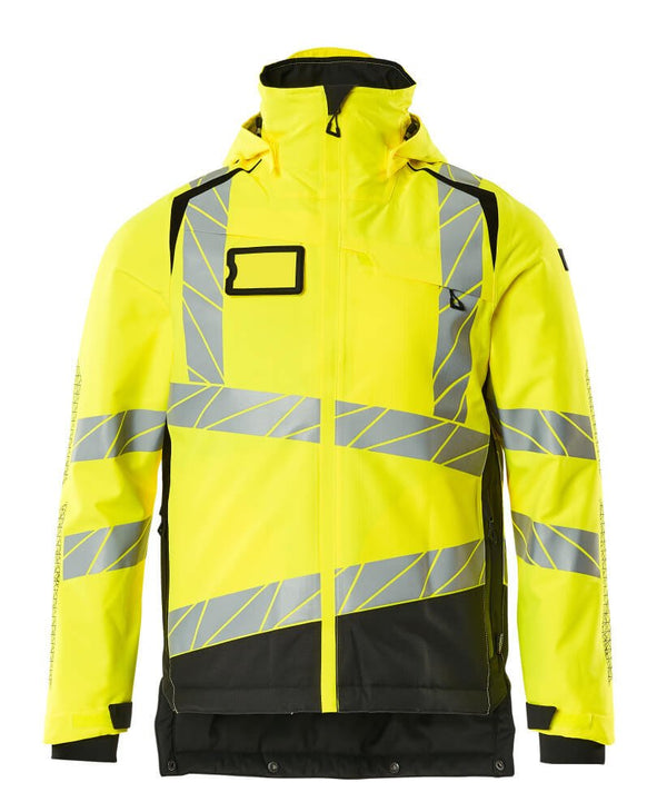 Talvitakki - 19335 - 231 - hi - vis keltainen/musta - Safewear Suojainkauppa