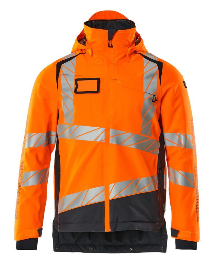 Talvitakki - 19335 - 231 - hi - vis oranssi/tumma laivastonsininen - Safewear Suojainkauppa