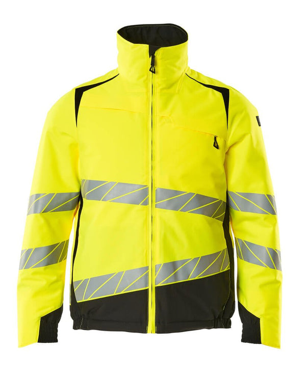 Talvitakki - 19435 - 231 - hi - vis keltainen/musta - Safewear Suojainkauppa