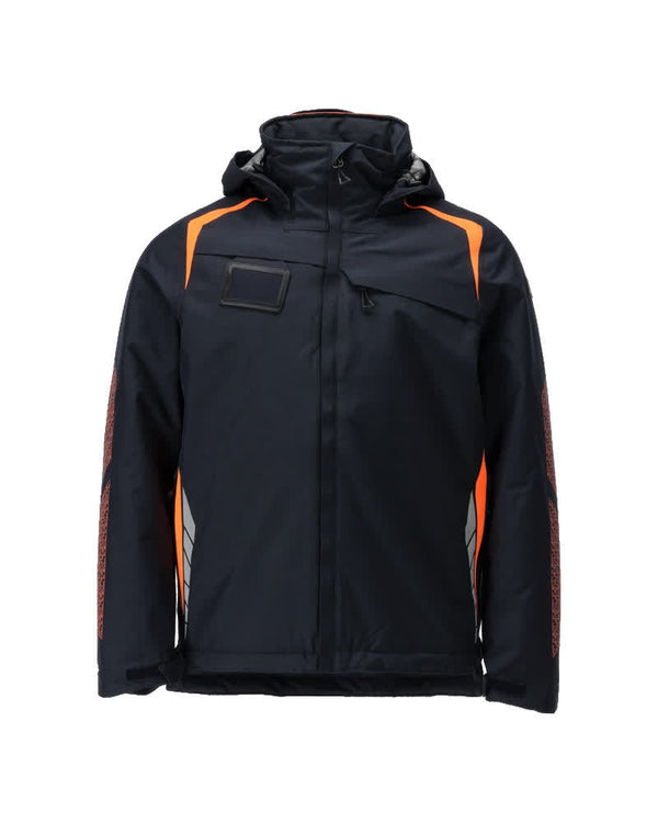 Talvitakki - 23035 - 231 - tumma laivastonsininen/hi - vis oranssi - Safewear Suojainkauppa