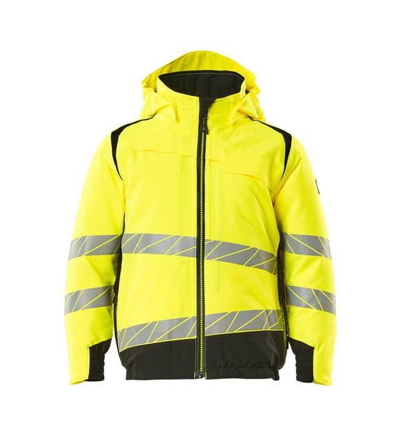 Talvitakki lapsille - 19935 - 449 - hi - vis keltainen/musta - Safewear Suojainkauppa