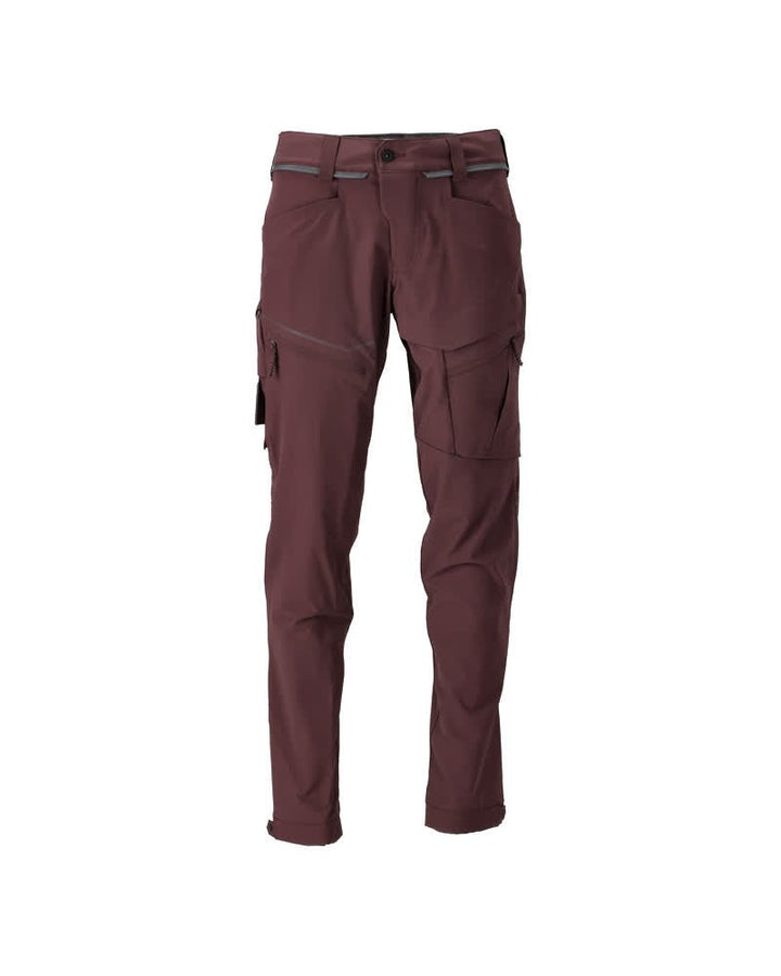 Tekniset housut - 22059 - 605 - viininpunainen - Safewear Suojainkauppa