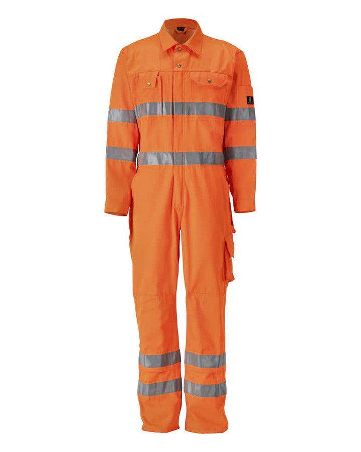 Umpihaalari polvitaskuilla - 00419 - 860 - hi - vis oranssi - Safewear Suojainkauppa